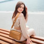 Small Genuine Leather Shoulder Bag for Women