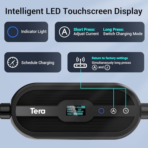 Tesla J1772 EV Level 1&2 Charger Dual-Use 32A