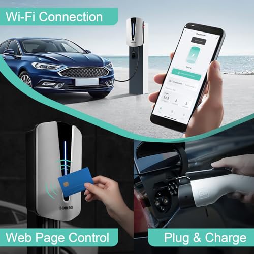 Home Level 2 EV Charger with WiFi (25FT)