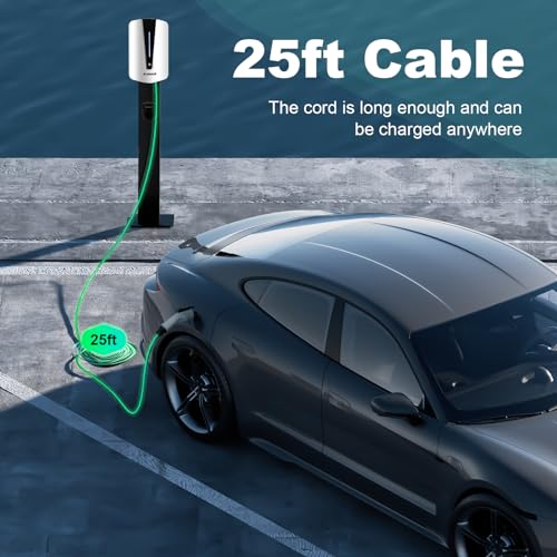 Home Level 2 EV Charger with WiFi (25FT)