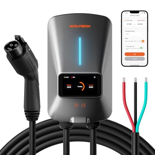 50A Smart Home EV Charger with APP Control & RFID
