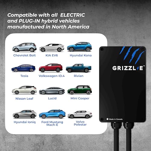 Grizzl-E Level 2 240V EV Charger, UL Certified