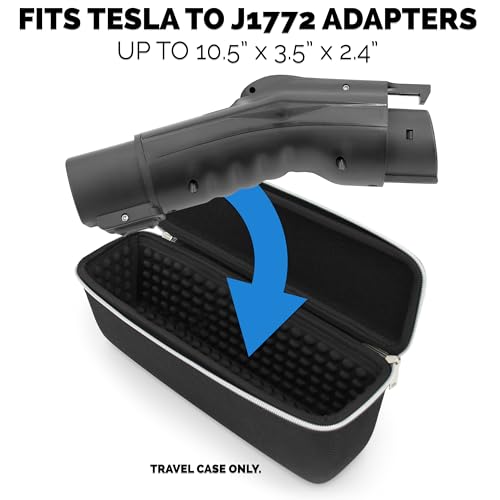 CASEMATIX Travel Case for Tesla to J1772 Adapter