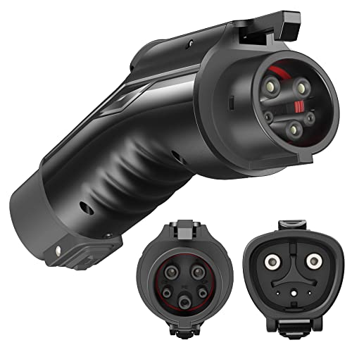 Tesla to J1772 Adapter, 48A 250V with Anti-Drop Lock