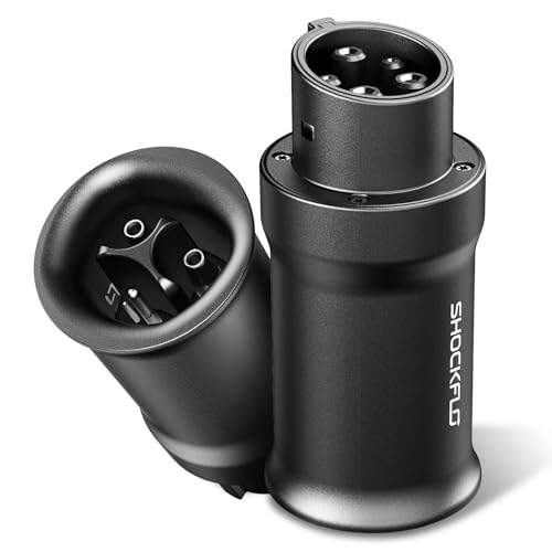 Tesla to J1772 Adapter-80A 250V, Compact Lightweight Adapter