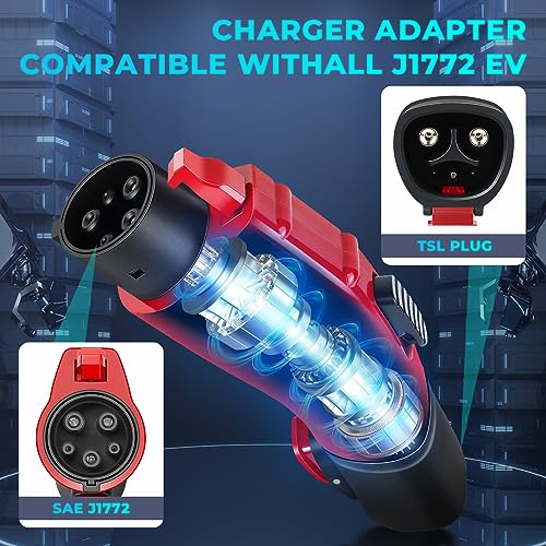 Tesla to J1772 Charging Adapter with Anti-Drop Lock
