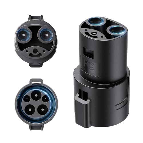 J1772 to Tesla Adapter 80AMP Fast Charging for Model 3 Y X S