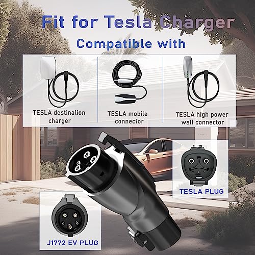 EVCONN 2023 Upgraded Tesla to J1772 Charging Adapter