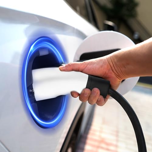 Tesla to J1772 Adapter, 60A, White Color EV Charger
