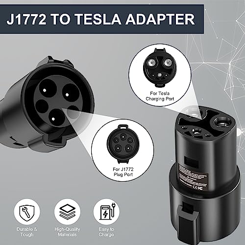 Tesla Model 3/Y/S/X 80A Charging Adapter for EV Stations