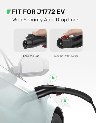 Tesla to J1772 60Amp Adapter for EV Chargers