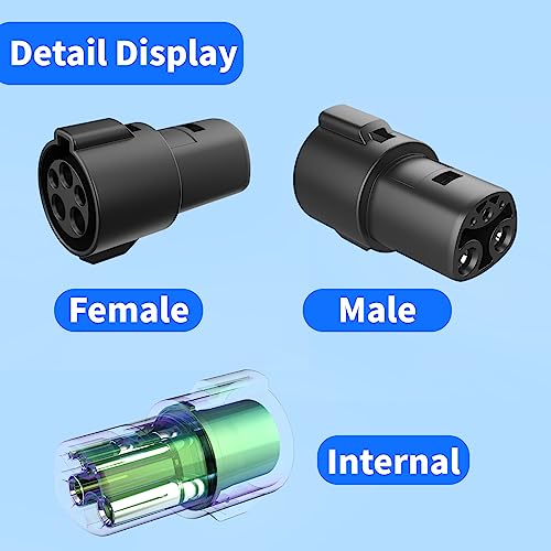 Tesla Adapter for J1772, 80Amp 240V AC, Model 3-Y-S-X