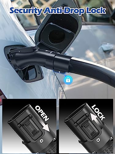Tesla to J1772 Adapter with Anti-Drop Lock
