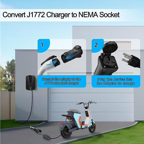 GUWIEYG Type 1 SAE J1772 to NEMA 5-15 External Adapter