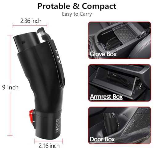 Tesla to J1772 Adapter Charger - 60A, 250V