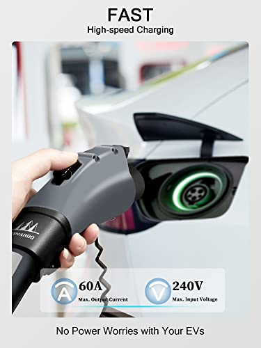 Tesla to J1772 Adapter: 60A 250V for EVs