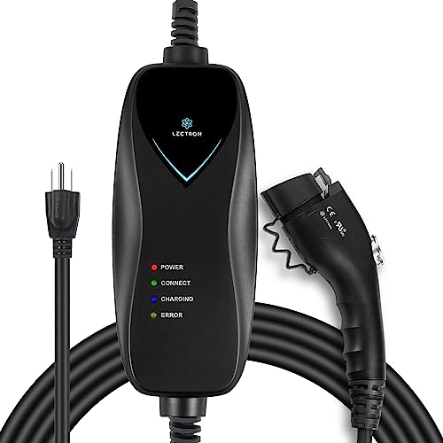 Portable Lectron Level 1 EV Charger for J1772 EVs