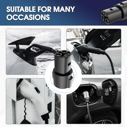 Tesla compatible 80A adapter for SAE J1772 Charger