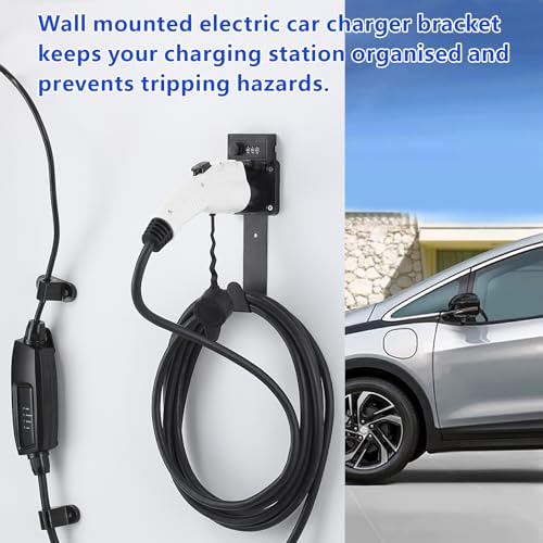 LCGP EV Charger Holder with Combination Lock and Mount