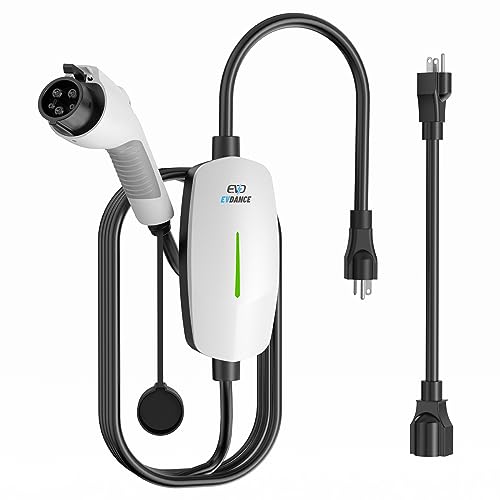 EVDANCE Level 2 EV Charger 16A 110V-240V 25ft
