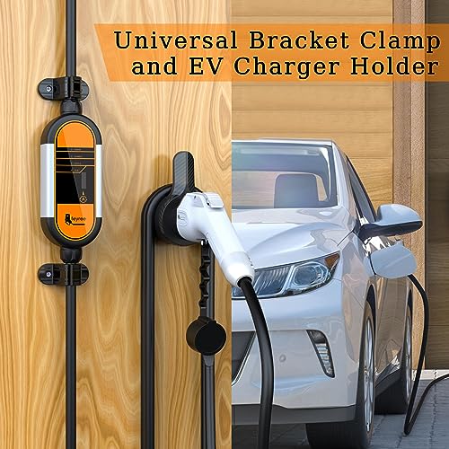 feyree EV Charger Holder Wall Mount with Cable Hook