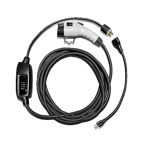 Schumacher SC1455 Level 2 EV Charger with Adaptor