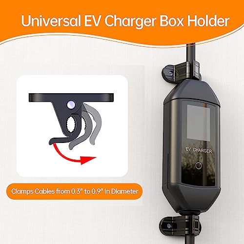 EV Charger Control Box Holder, Universal Mount for Cables