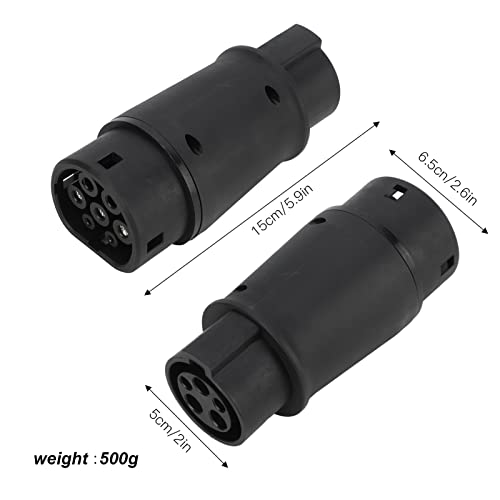 Universal Type 1 to Type 2 EV Charging Adapter