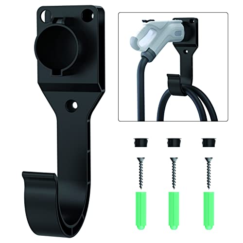 EV Charger Holder for J1772 Connector with Accessories
