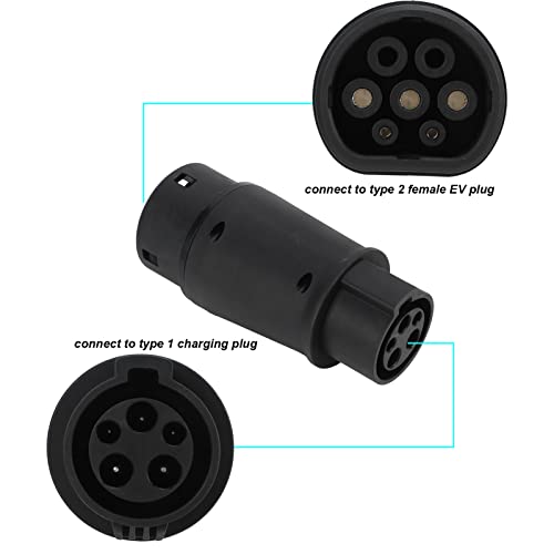 Universal Type 1 to Type 2 EV Charging Adapter