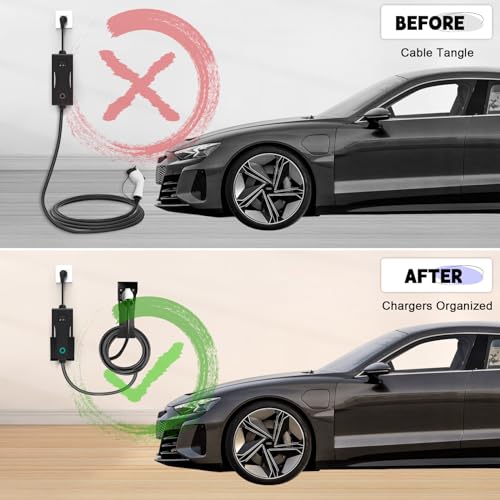 EV Charger Wall Mount Kit for J1772 Chargers