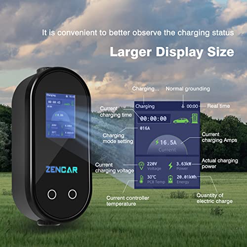 EVCARS Level 1 EV Charger 16A NEMA 5-15 25FT