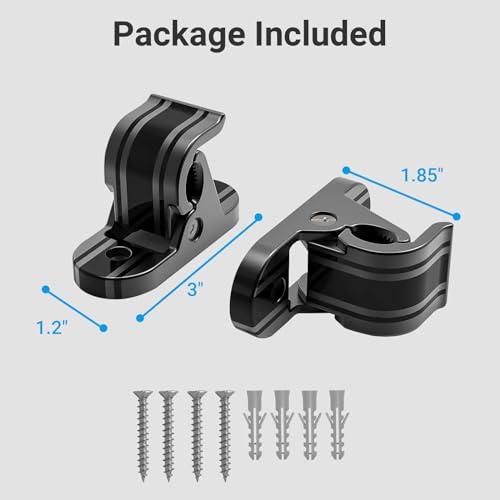 Tera EV Charger Holder: Universal Wall Mount Bracket Clamp