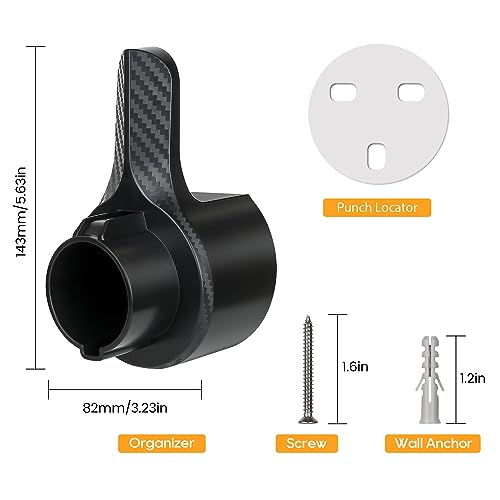 DASANRAO EV Charger Holder Organizer Wall Mount Dock
