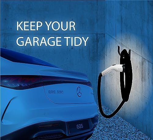 Wall Mount J1772 EV Charger Nozzle Cable Organizer