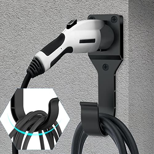 EV Charger Holder for J1772 Connector with Accessories
