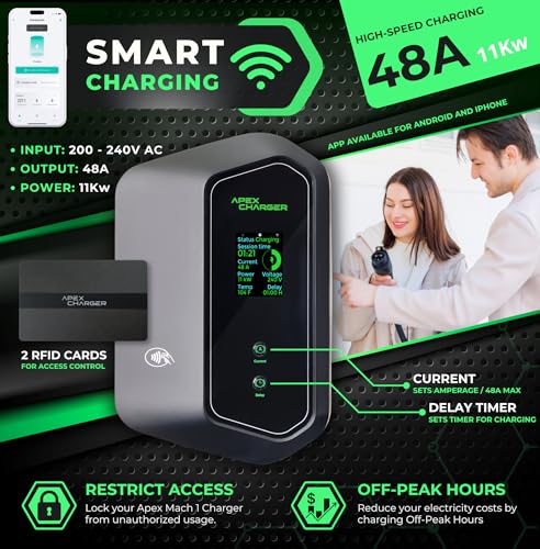 MACH I: Fast 48 Amp Level 2 EV Charger