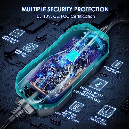 Evjuicion Level 1-2 Portable EV Charger Station