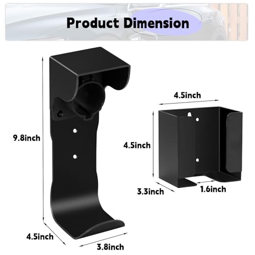 EV Charger Wall Mount Kit for J1772 Chargers