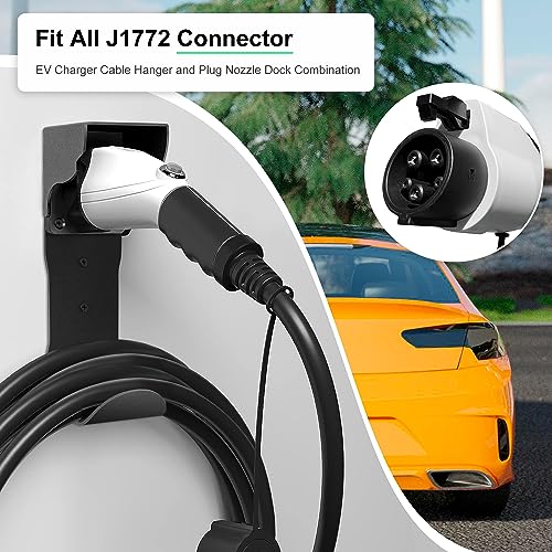 VarCozy EV Charger Holder Set with Wall-Mount Dock