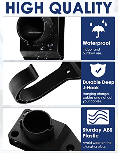 DEDC EV Charger Cable Holder Wall Mount Dock