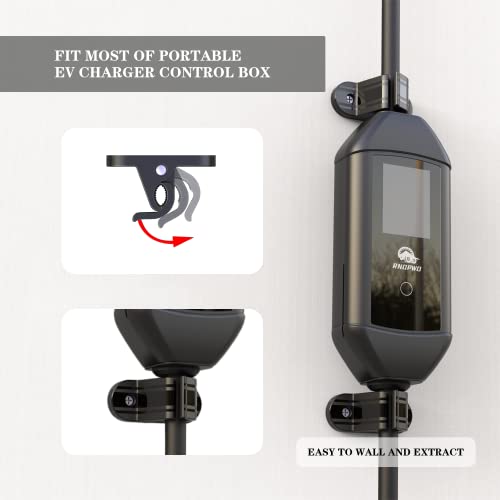 Universal SAE J1772 EV Charger Holder Set