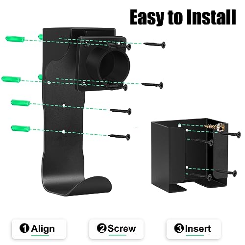 VarCozy EV Charger Holder Set with Wall-Mount Dock