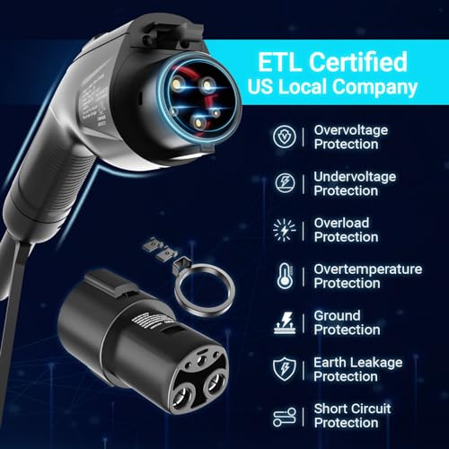 Tera Tesla Home EV Charger: Level 2 - 40A, 240V