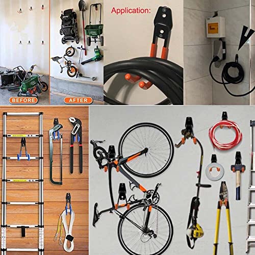 EV Charger Cable Holder Wall Mount J Hook Organizer