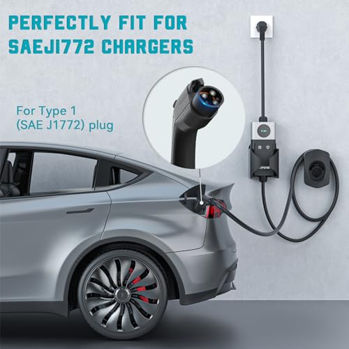 EV Charger Holder with Adjustable Control Box & Cable Organizer