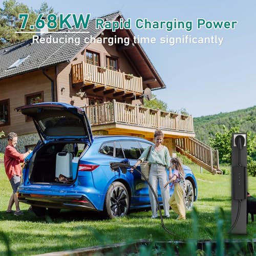 Aiskooc Portable Level 2 EV Charger, 32Amp 240V