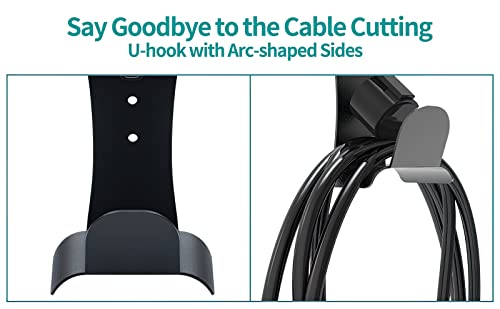 Wall Mount EV Charger Holder for J1772 Connector
