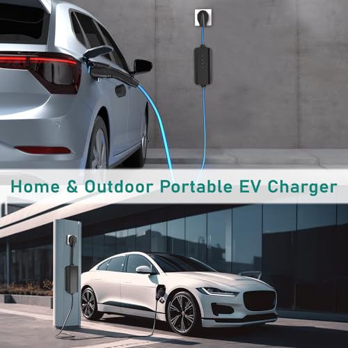 Aiskooc Portable Level 2 EV Charger, 32Amp 240V