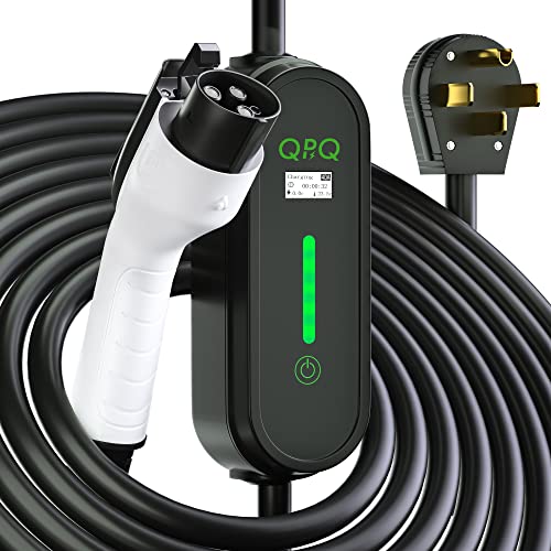 Adjustable Level 2 EV Charger with 25ft Cable
